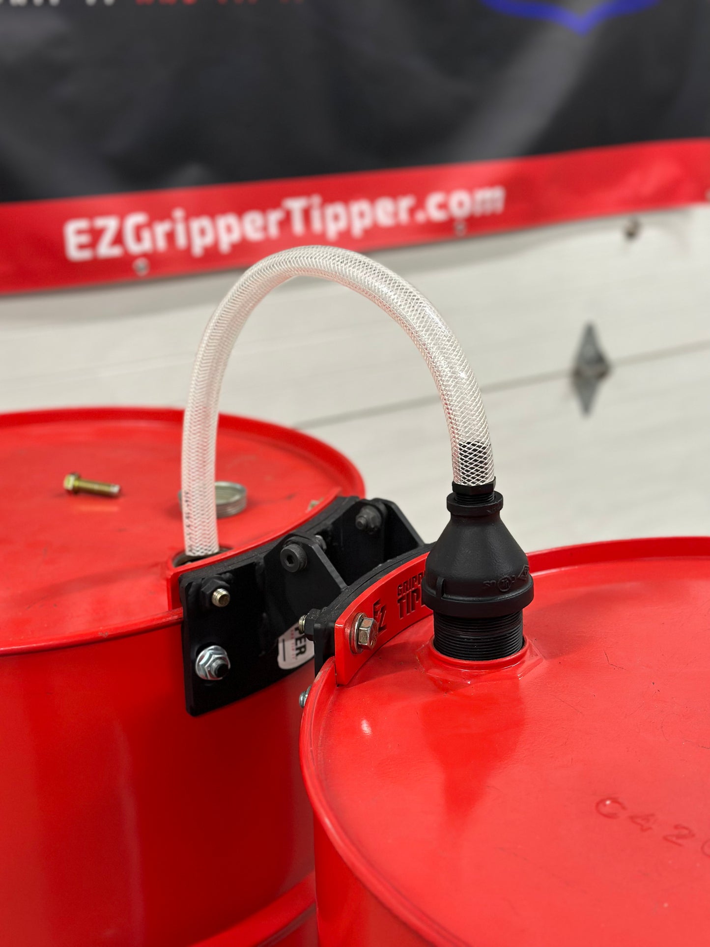 2” EZ Filter Funnel With Transfer Hose and Barb Fitting